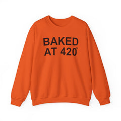 Baked At 420 - Sweatshirt - Witty Twisters Fashions
