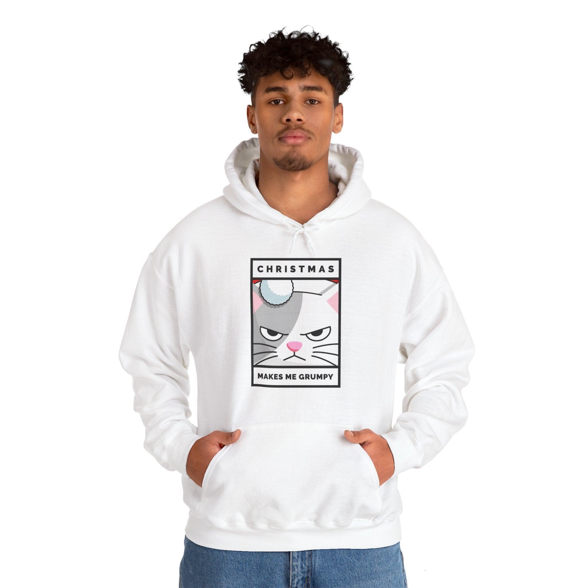 Christmas Makes Me Grumpy - Hoodie - Witty Twisters Fashions