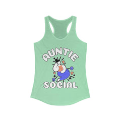 Auntie Social - Women's Tank Top - Witty Twisters Fashions