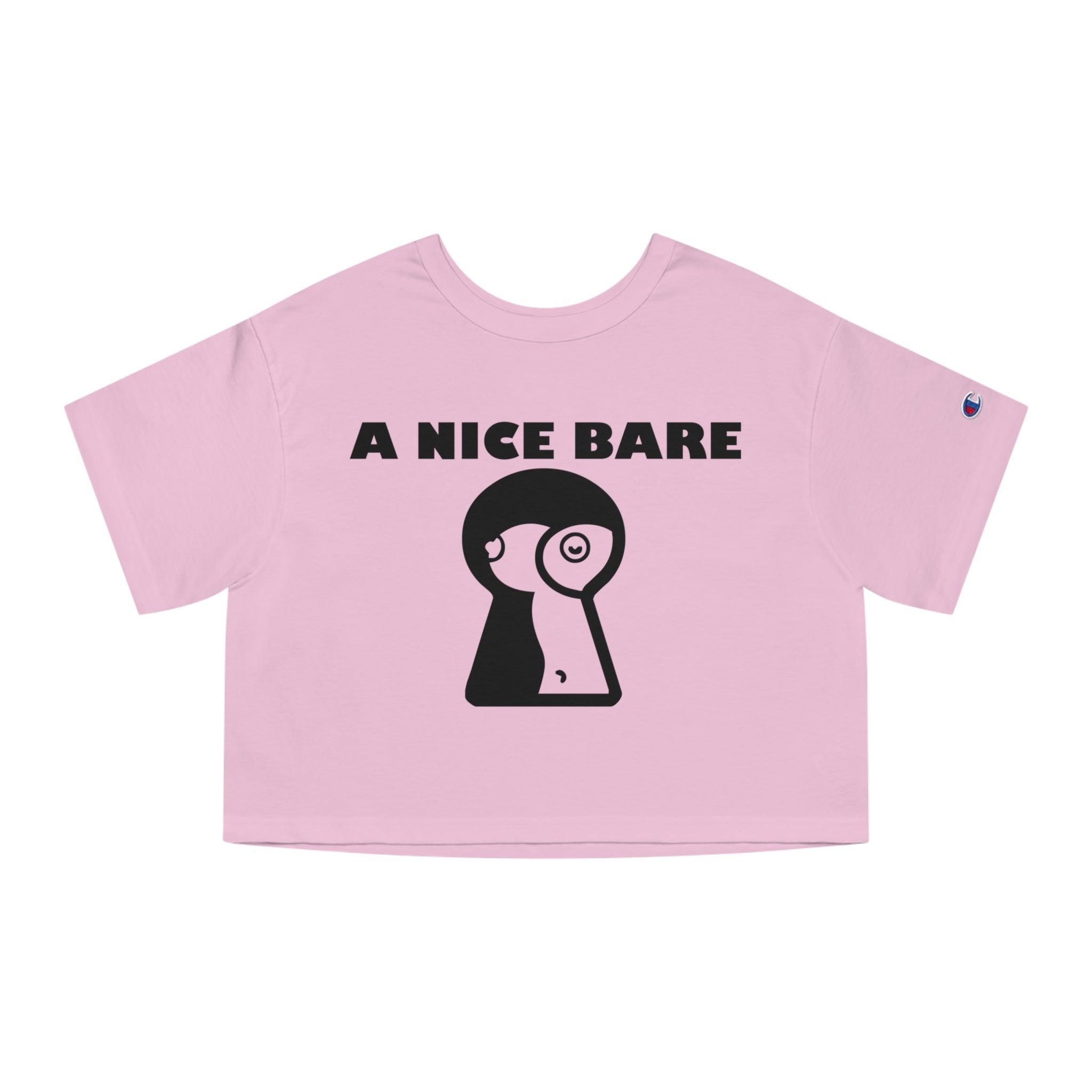 A Nice Bare - Women's Crop Top - Witty Twisters Fashions
