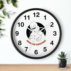 Merry MF Christmas - Wall Clock - Witty Twisters Fashions