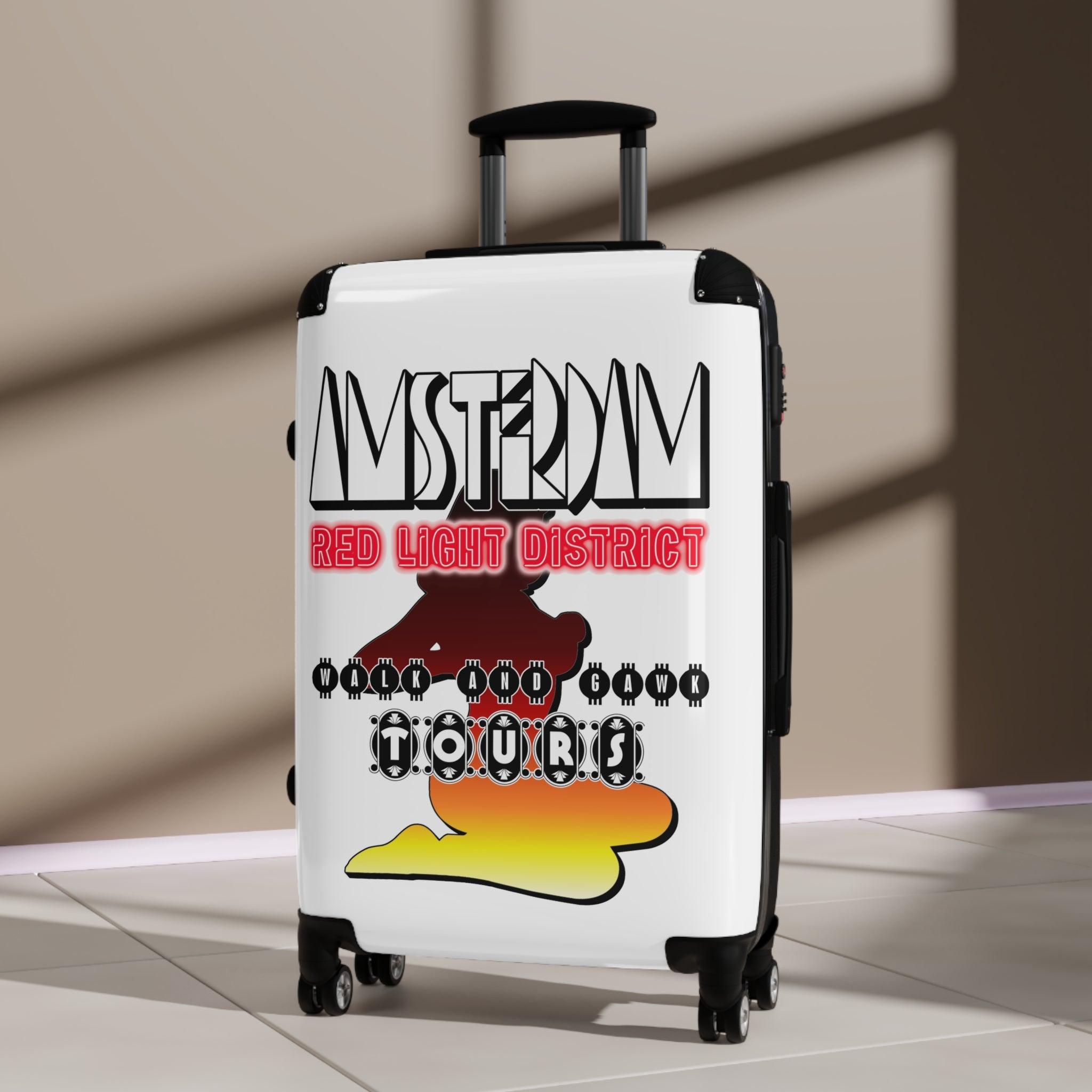 Amsterdam Red Light District Walk And Gawk Tours - Suitcase - Witty Twisters Fashions