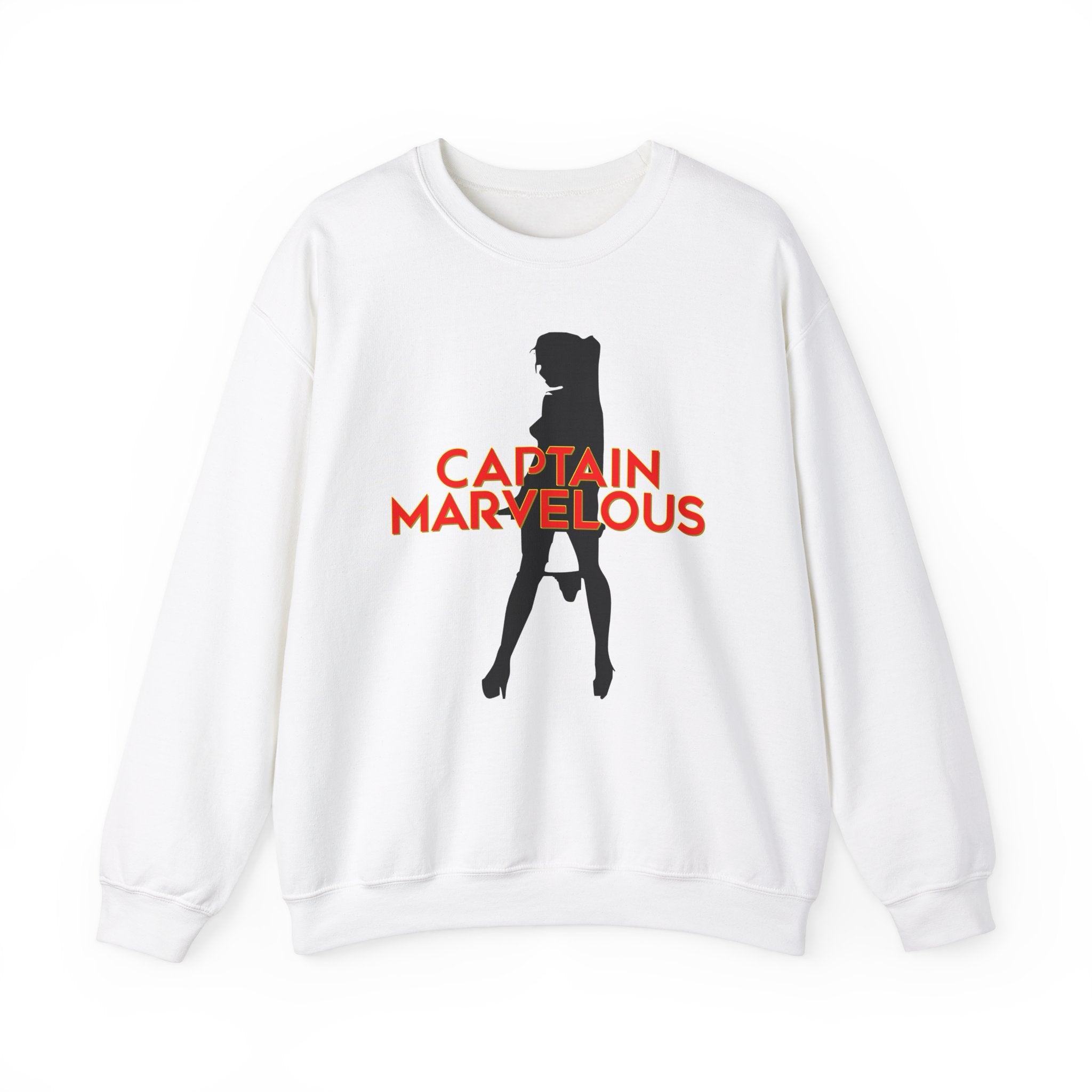 Captain Marvelous - Sweatshirt - Witty Twisters Fashions