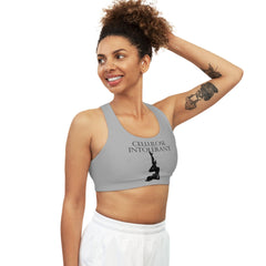 Cellulose Intolerant - Seamless Sports Bra - Witty Twisters Fashions