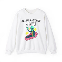 Alien Autopsy Survivor - Sweatshirt - Witty Twisters Fashions