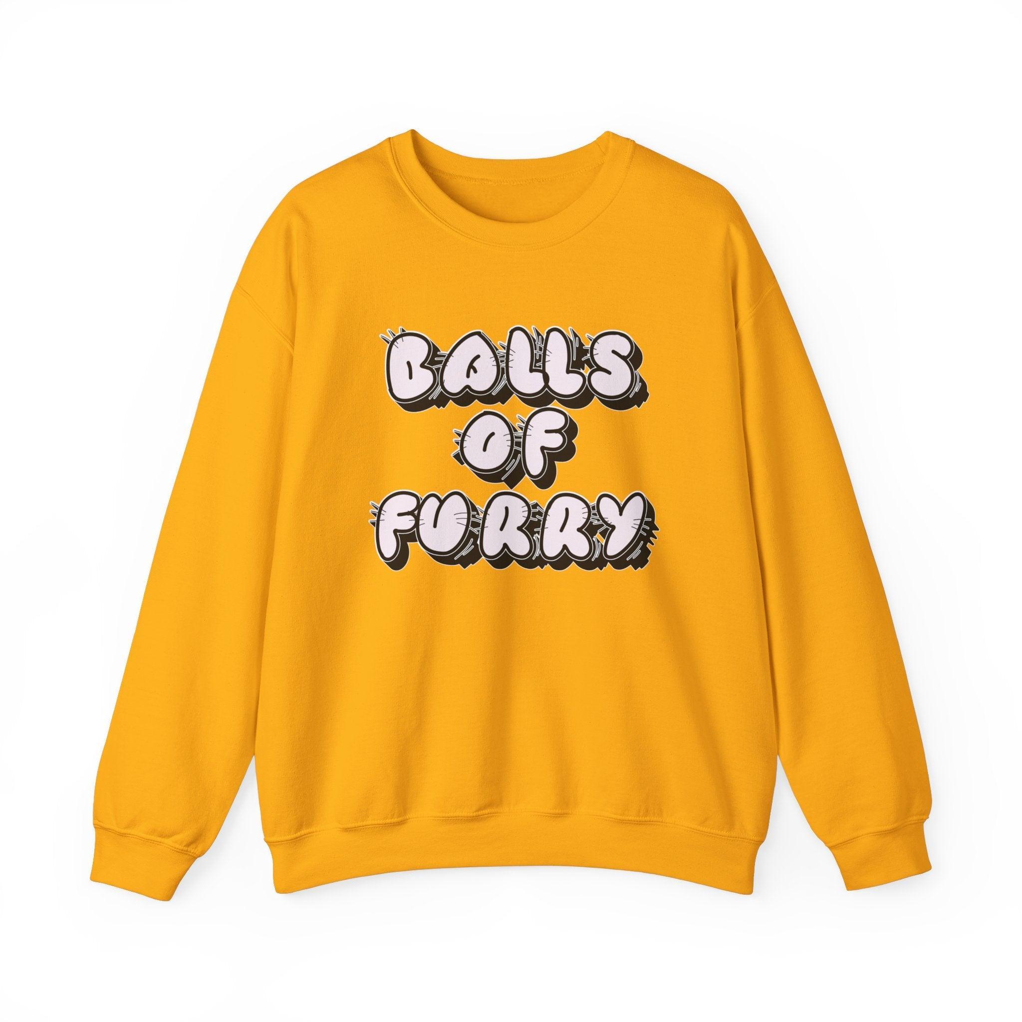 Balls Of Furry - Sweatshirt - Witty Twisters Fashions