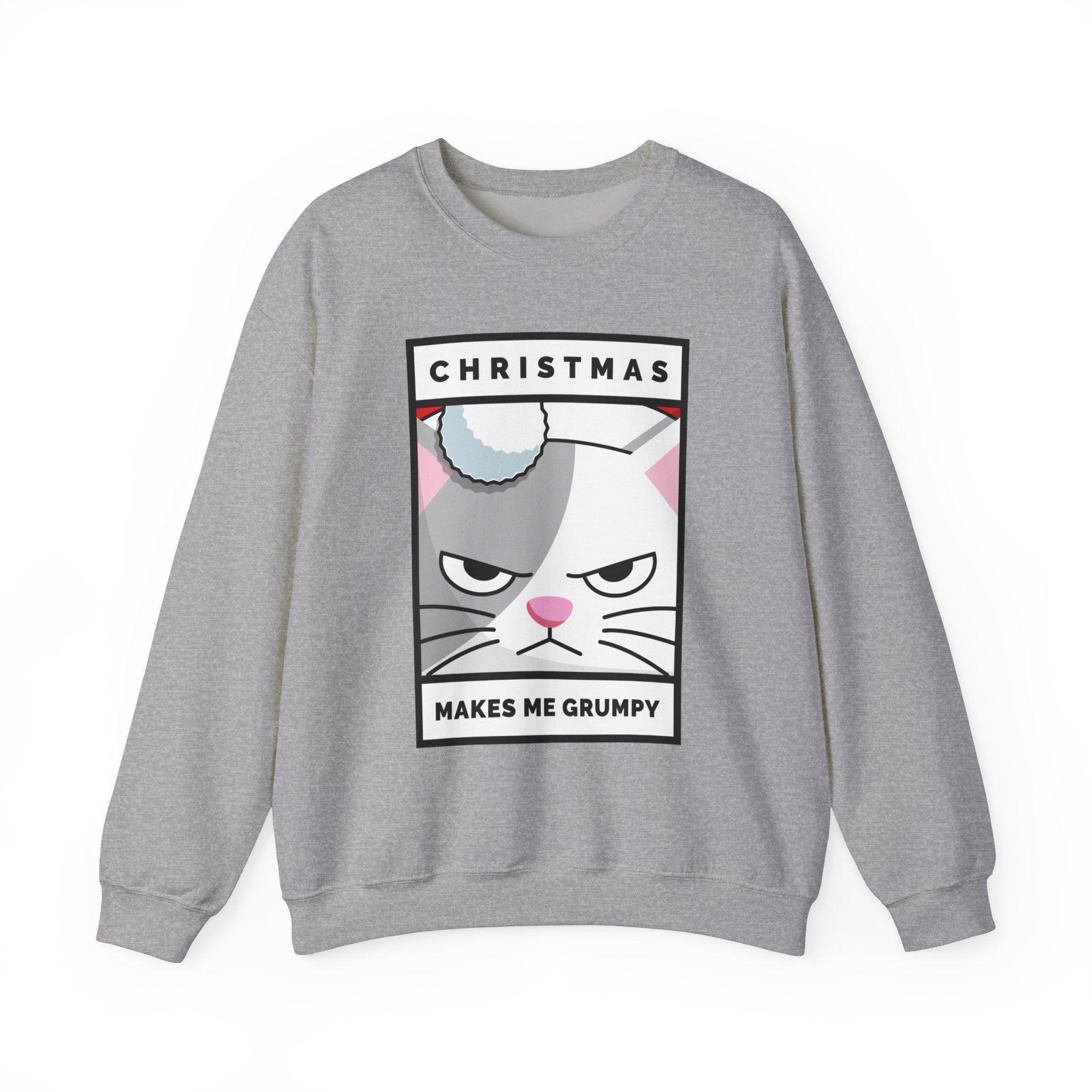 Christmas Makes Me Grumpy - Sweatshirt - Witty Twisters Fashions