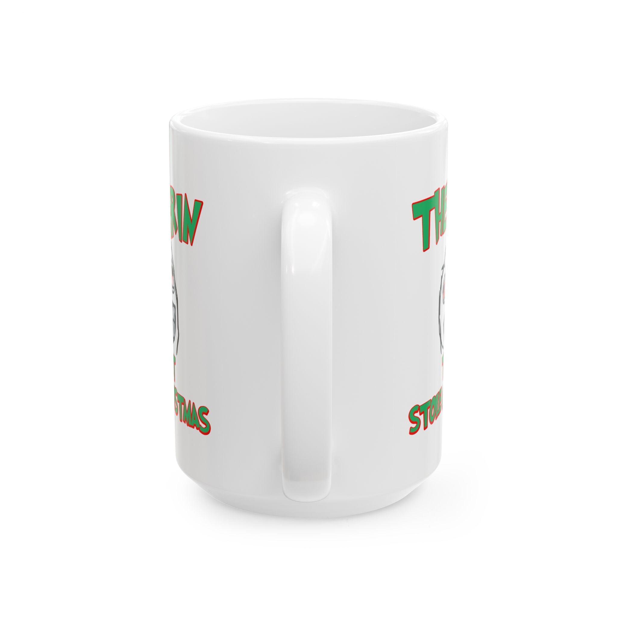 The Grin That Stole Christmas - Ceramic Coffee Mug 11oz, 15oz - Witty Twisters Fashions