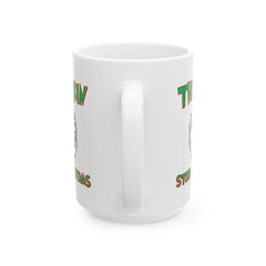 The Grin That Stole Christmas - Ceramic Coffee Mug 11oz, 15oz - Witty Twisters Fashions