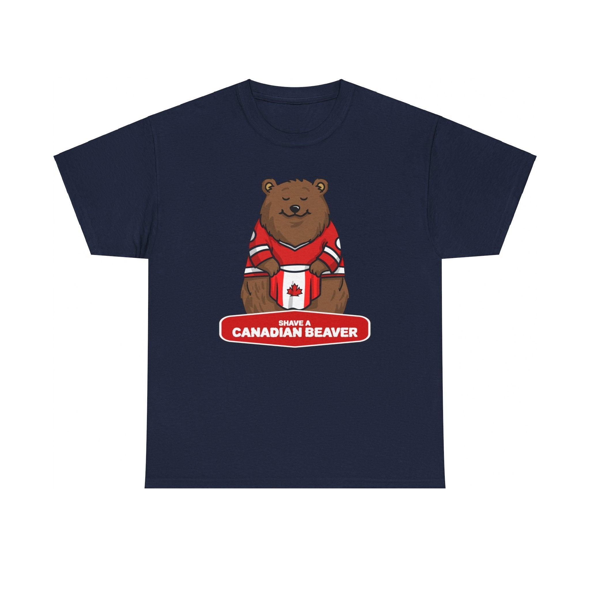 Shave a Canadian Beaver - Animal T-Shirt - Witty Twisters Fashions