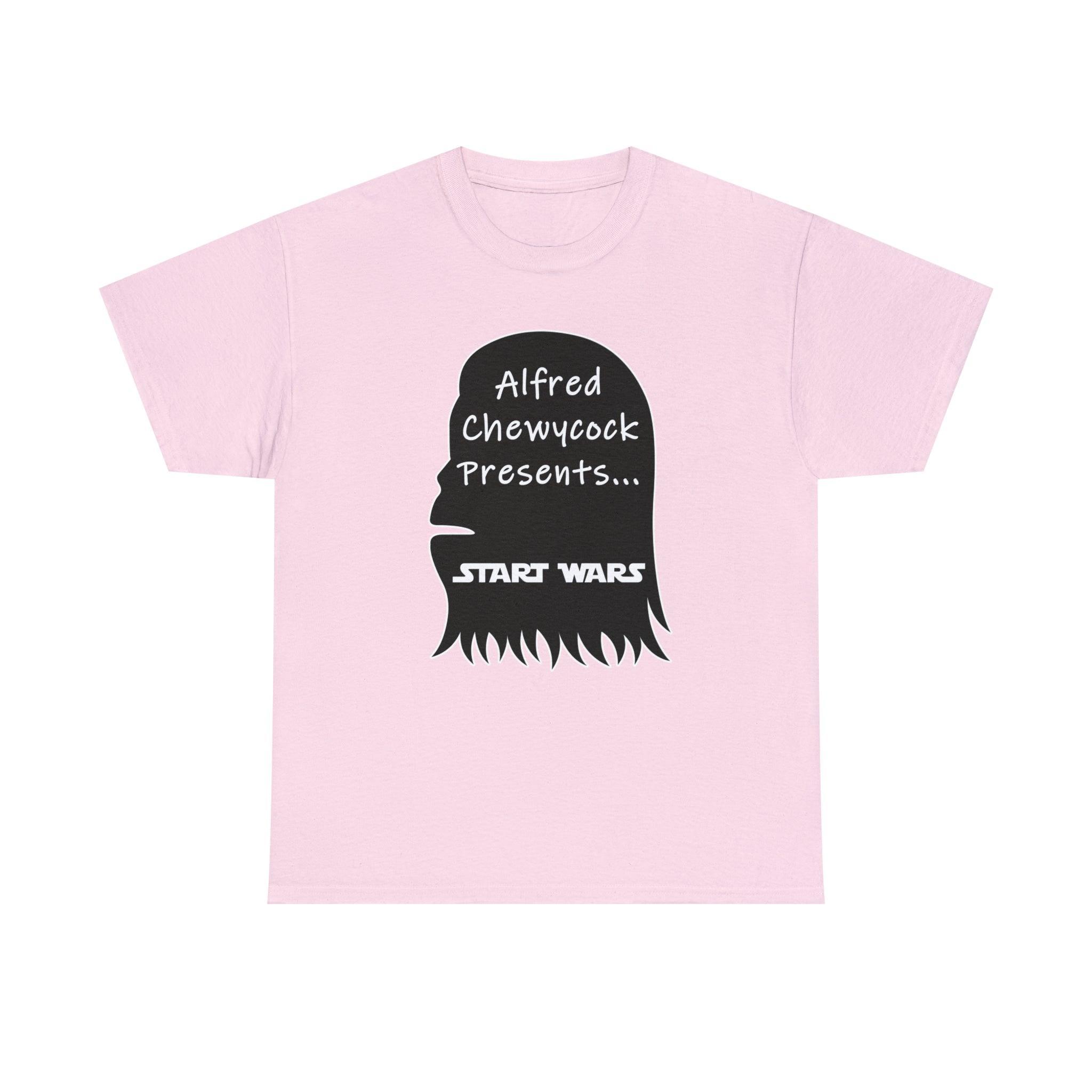 Alfred Chewycock Presents... Start Wars - T-Shirt - Witty Twisters Fashions