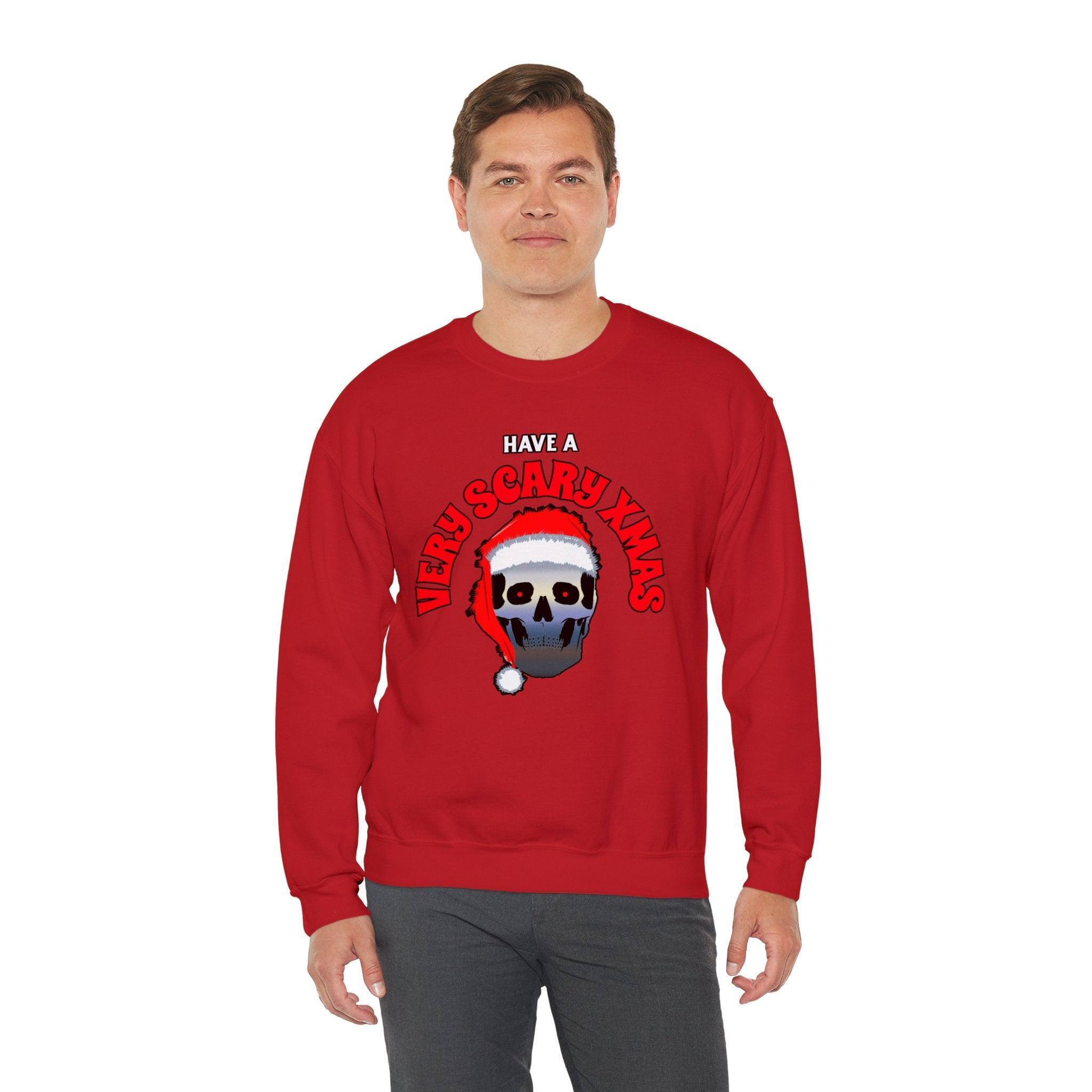 Have A Very Scary Xmas - Sweatshirt - Witty Twisters Fashions