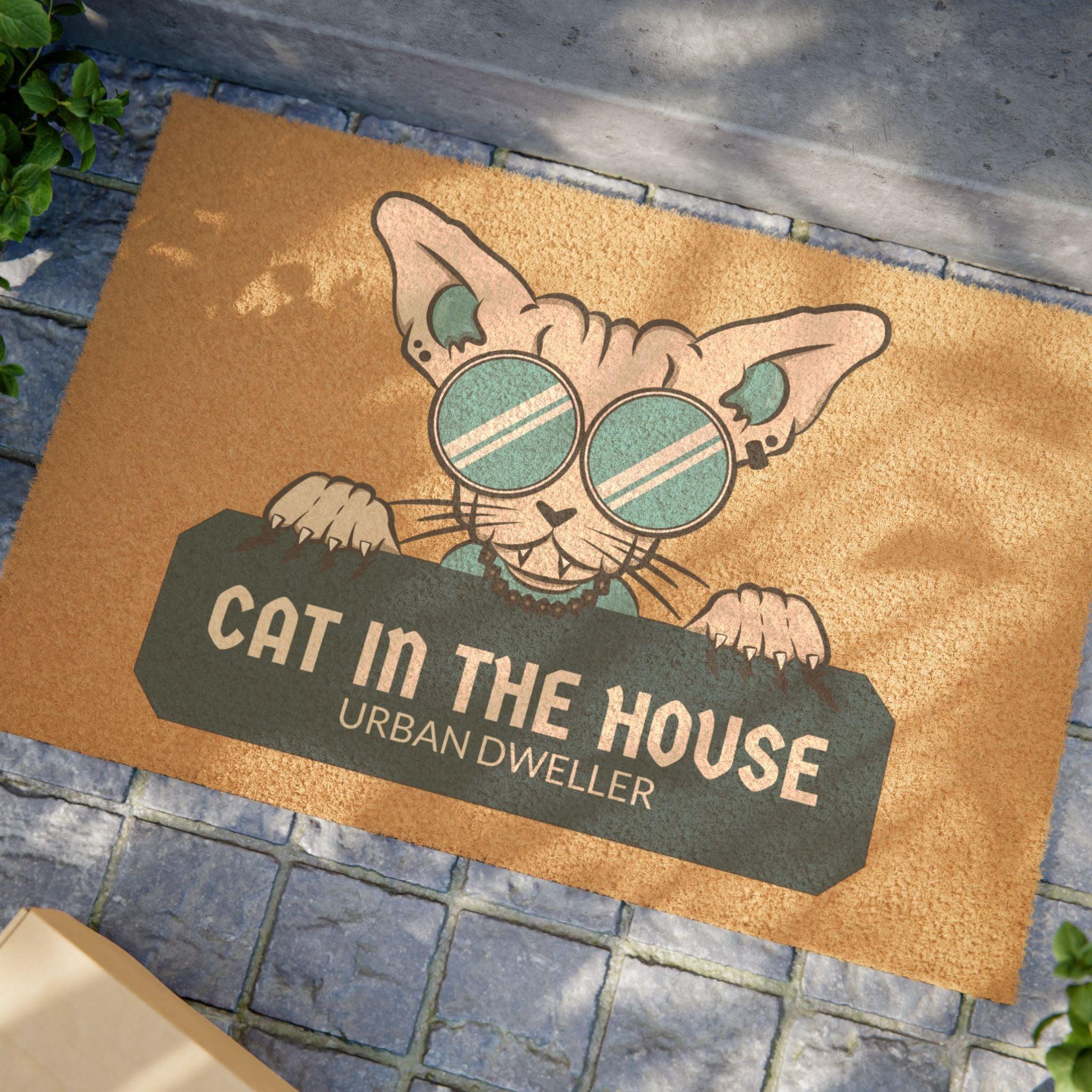 Cat In The House Urban Dweller - Doormat - Witty Twisters Fashions