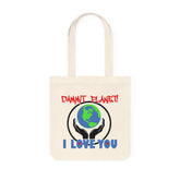 Dammit Planet! I Love You - Woven Tote Bag - Witty Twisters Fashions