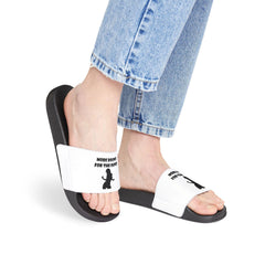 More Bounce For The Ounce - Women's Removable-Strap Sandals - Witty Twisters Fashions