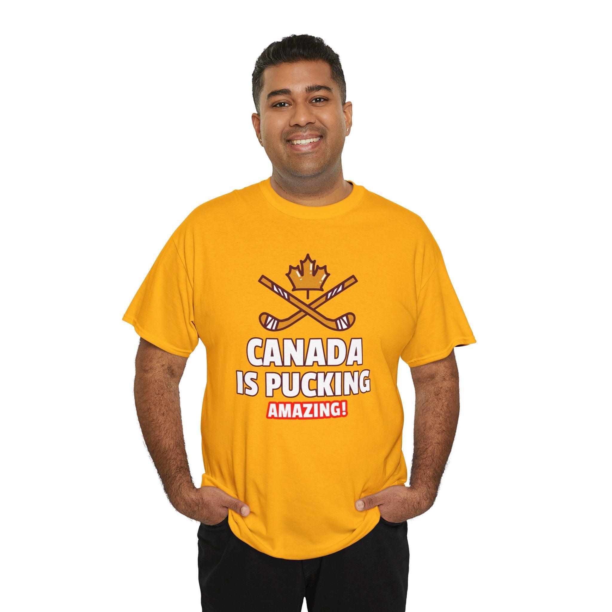Canada Is Pucking Amazing! - T-Shirt - Witty Twisters Fashions