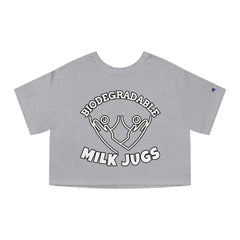 Biodegradable Milk Jugs - Women's Crop Top - Witty Twisters Fashions