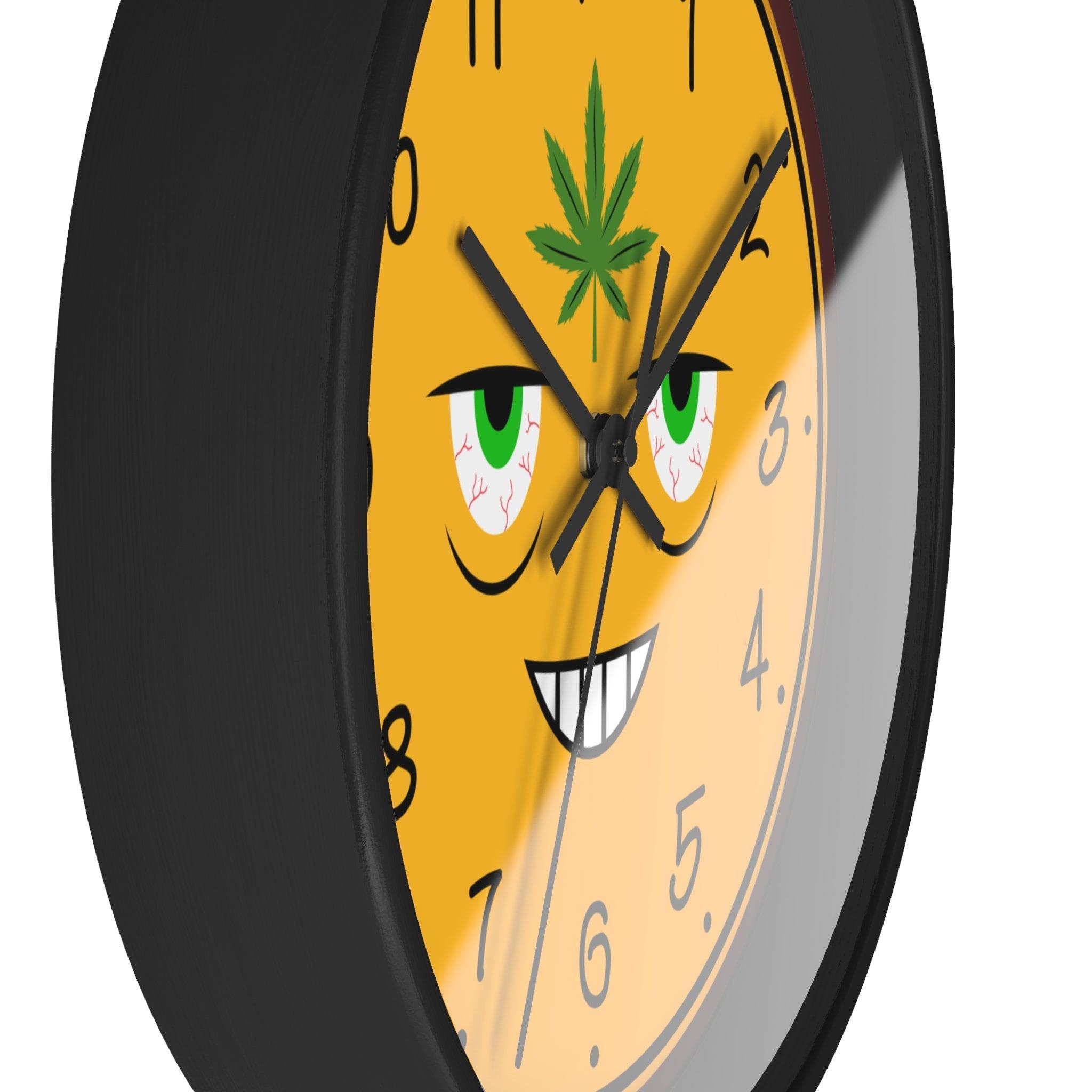 High All The Time - Wall Clock - Witty Twisters Fashions