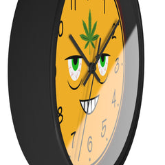 High All The Time - Wall Clock - Witty Twisters Fashions