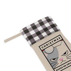 Christmas Makes Me Grumpy - Christmas Stocking - Witty Twisters Fashions