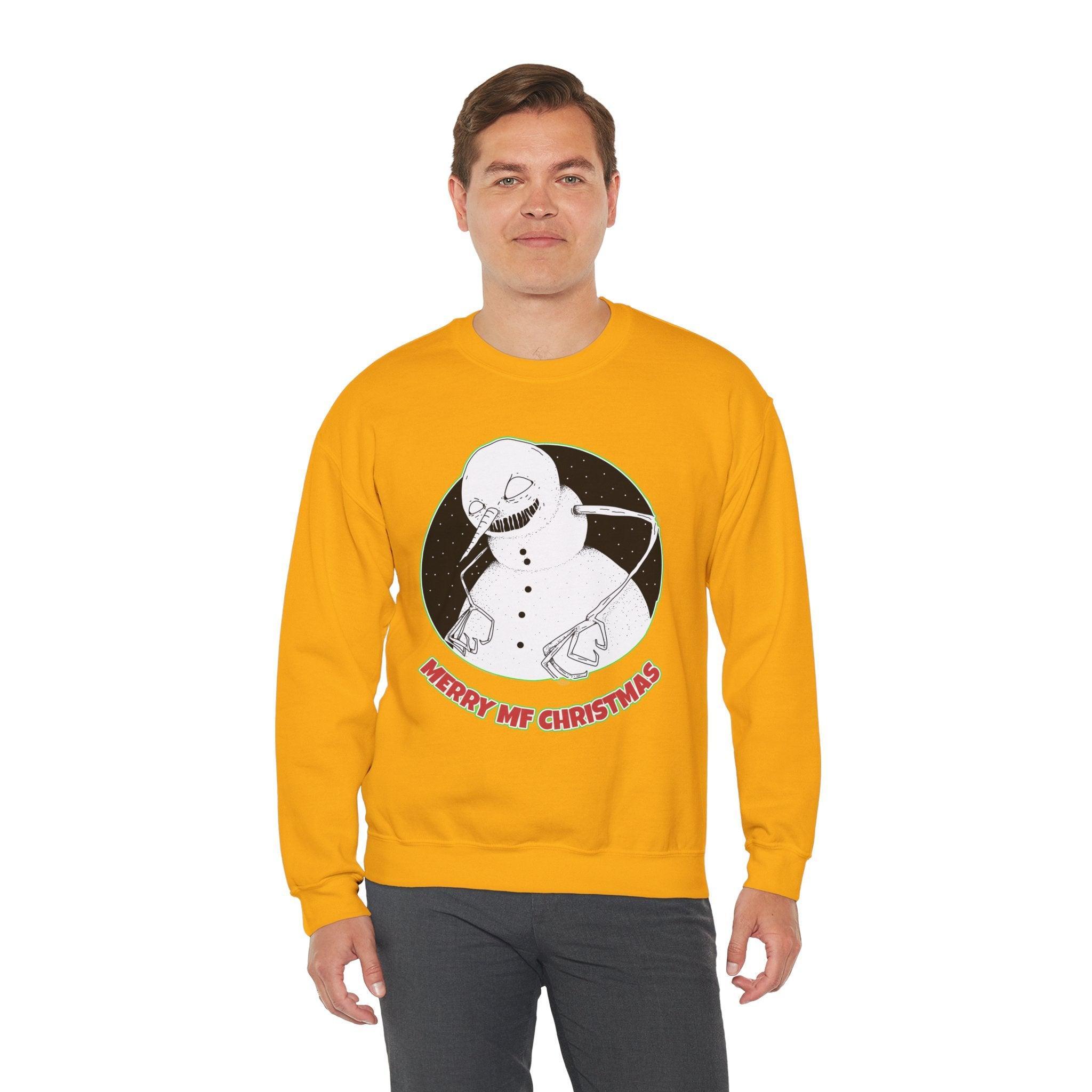 Merry MF Christmas - Sweatshirt - Witty Twisters Fashions