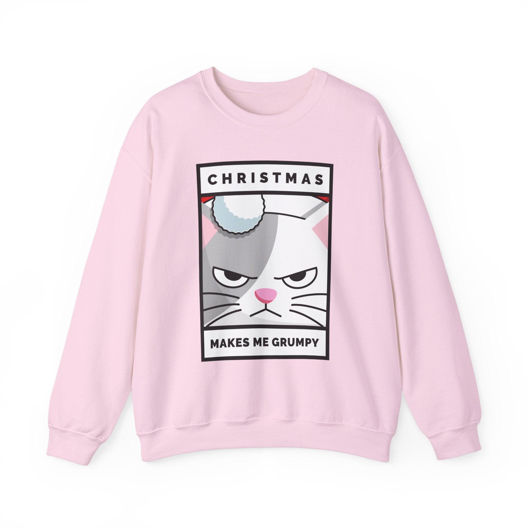 Christmas Makes Me Grumpy - Sweatshirt - Witty Twisters Fashions