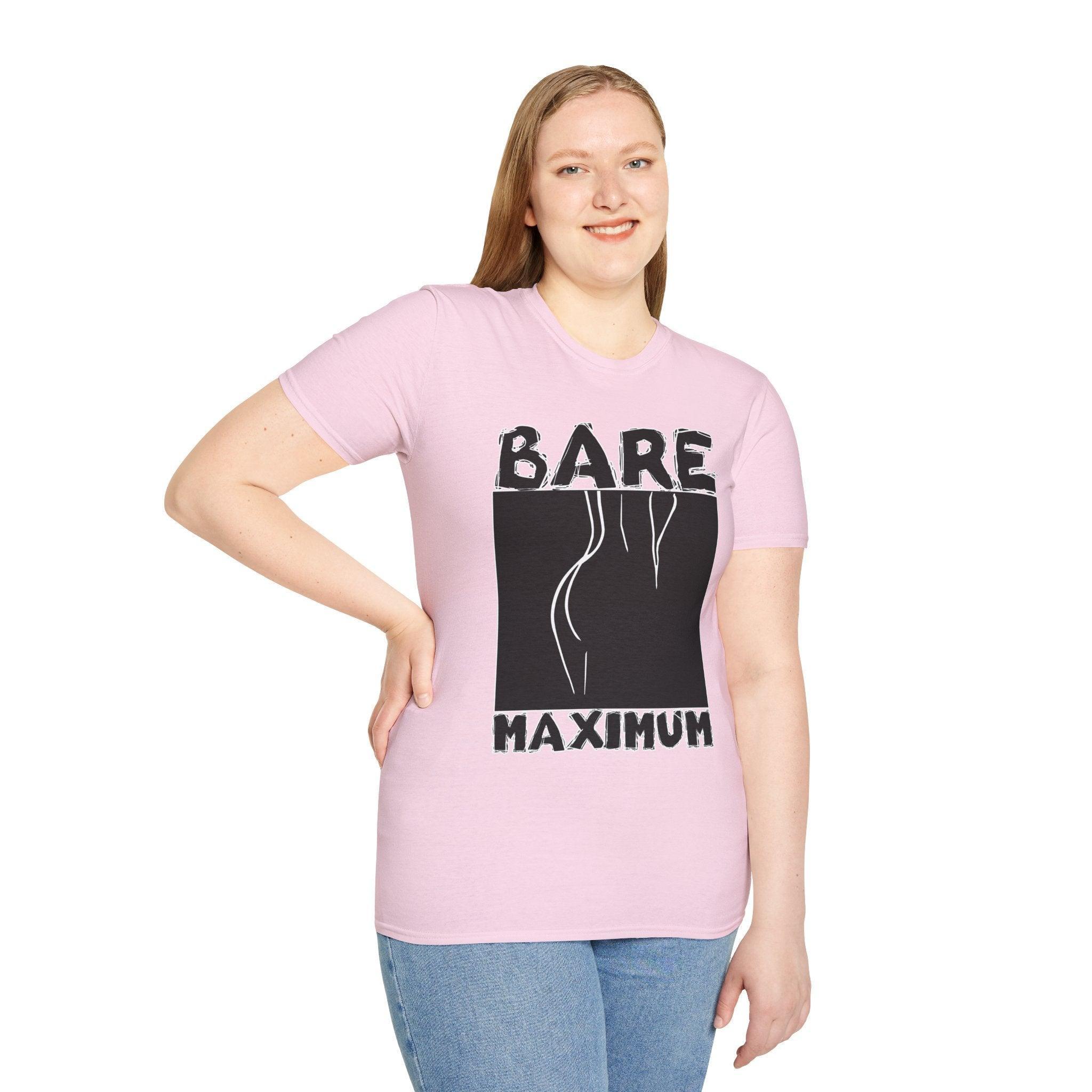 Bare Maximum - Softstyle T-Shirt - Witty Twisters Fashions