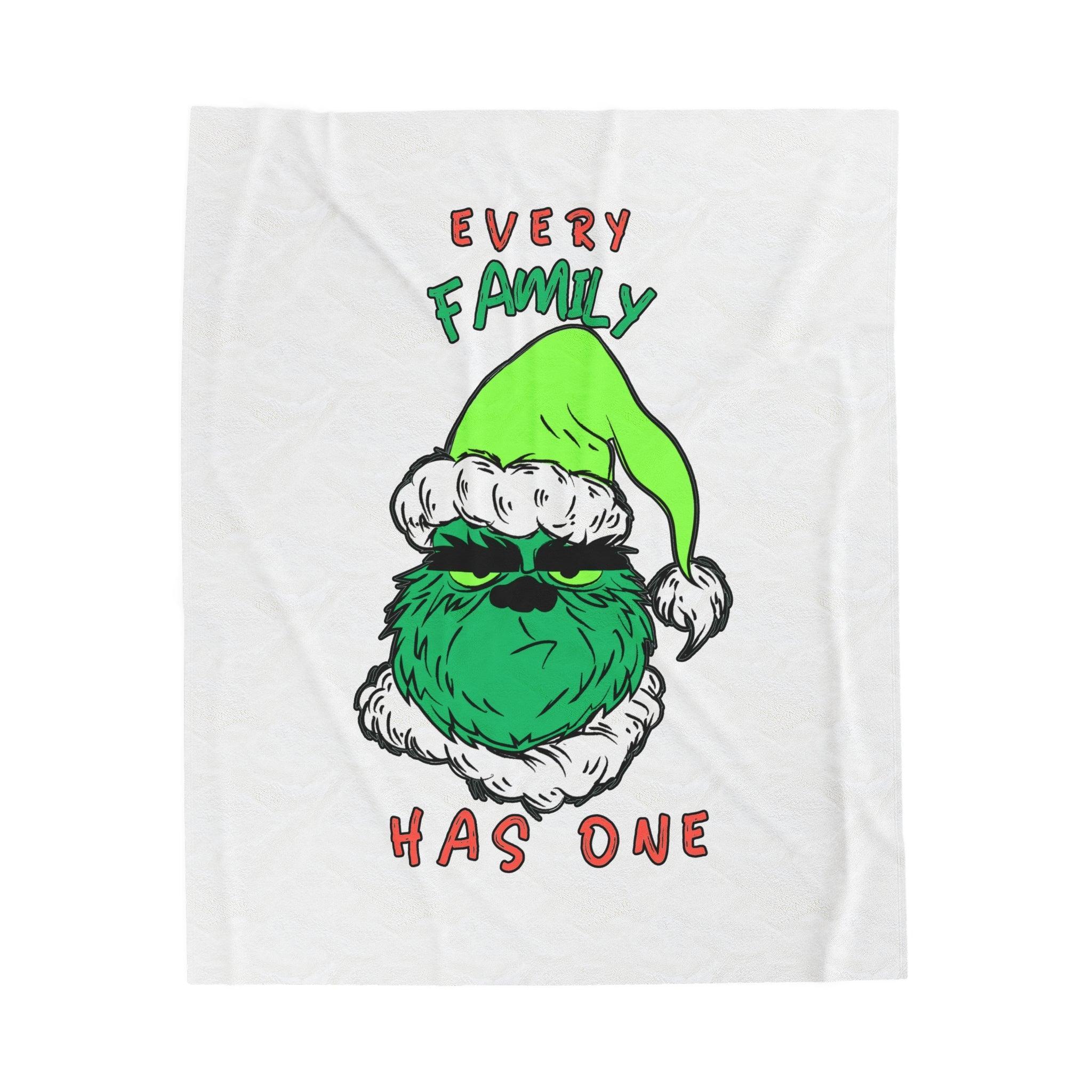 Every Family Has One - Velveteen Plush Blanket - Witty Twisters Fashions