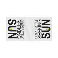 Desperately Seeking Sun - Beach Towels - Witty Twisters Fashions