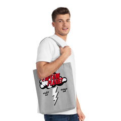 Captain Planet Don't Tread On Me - Woven Tote Bag - Witty Twisters Fashions