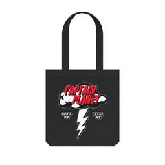 Captain Planet Don't Tread On Me - Woven Tote Bag - Witty Twisters Fashions