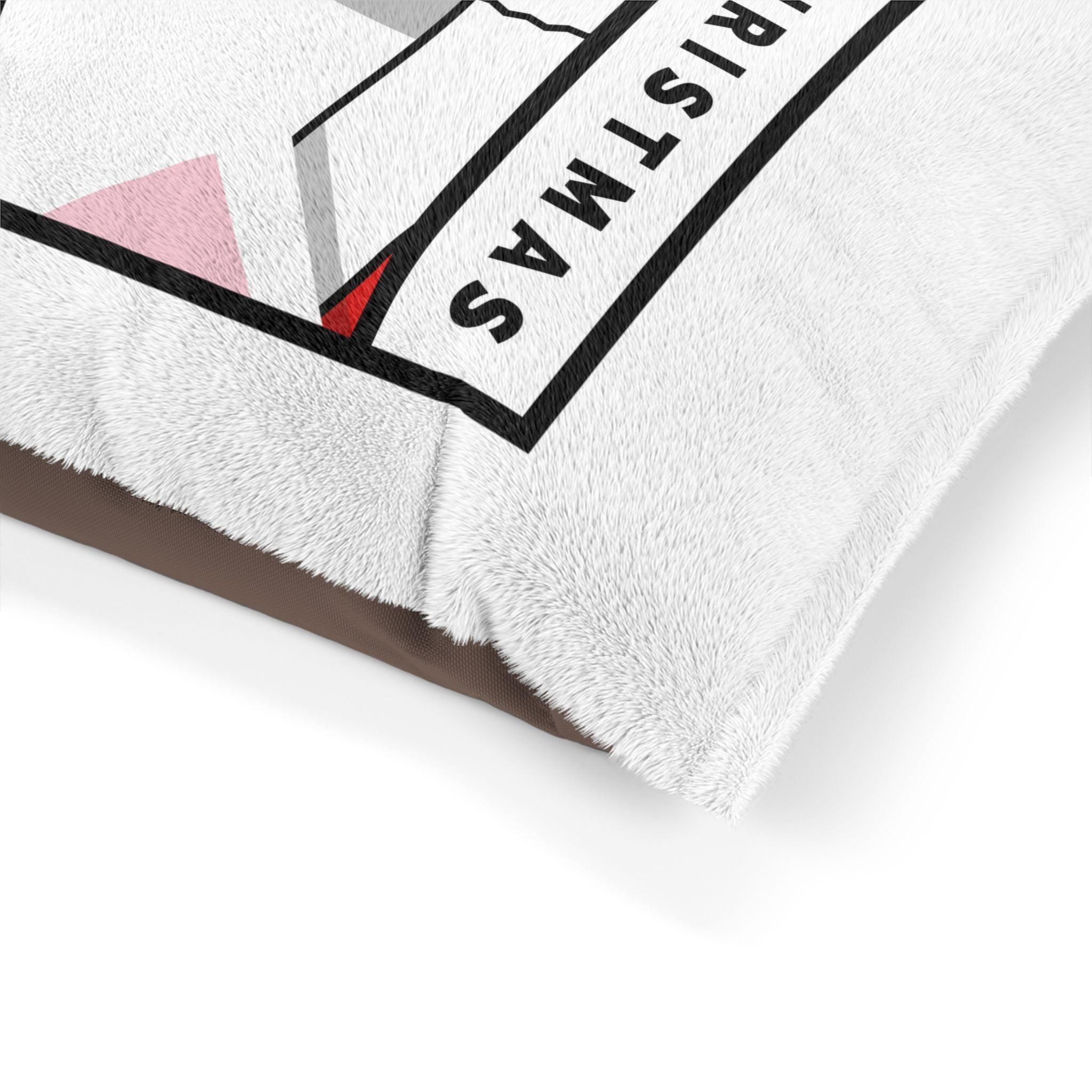 Christmas Makes Me Grumpy - Pet Bed - Witty Twisters Fashions