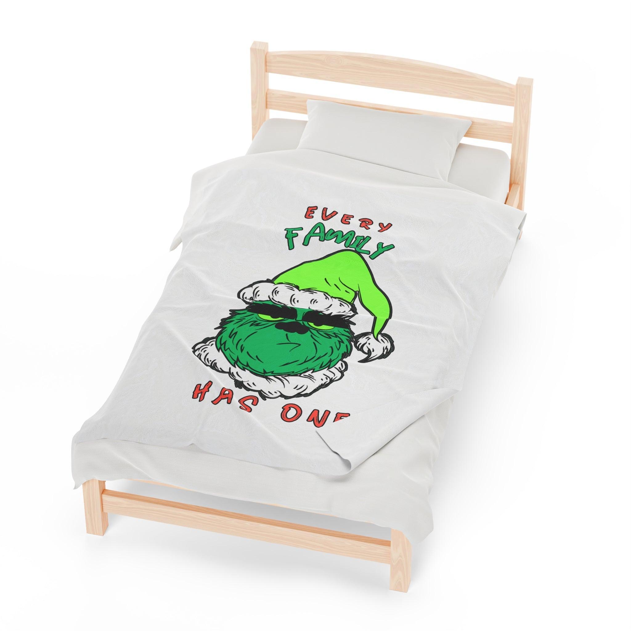 Every Family Has One - Velveteen Plush Blanket - Witty Twisters Fashions