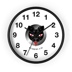 Krampus Cat - Wall Clock - Witty Twisters Fashions