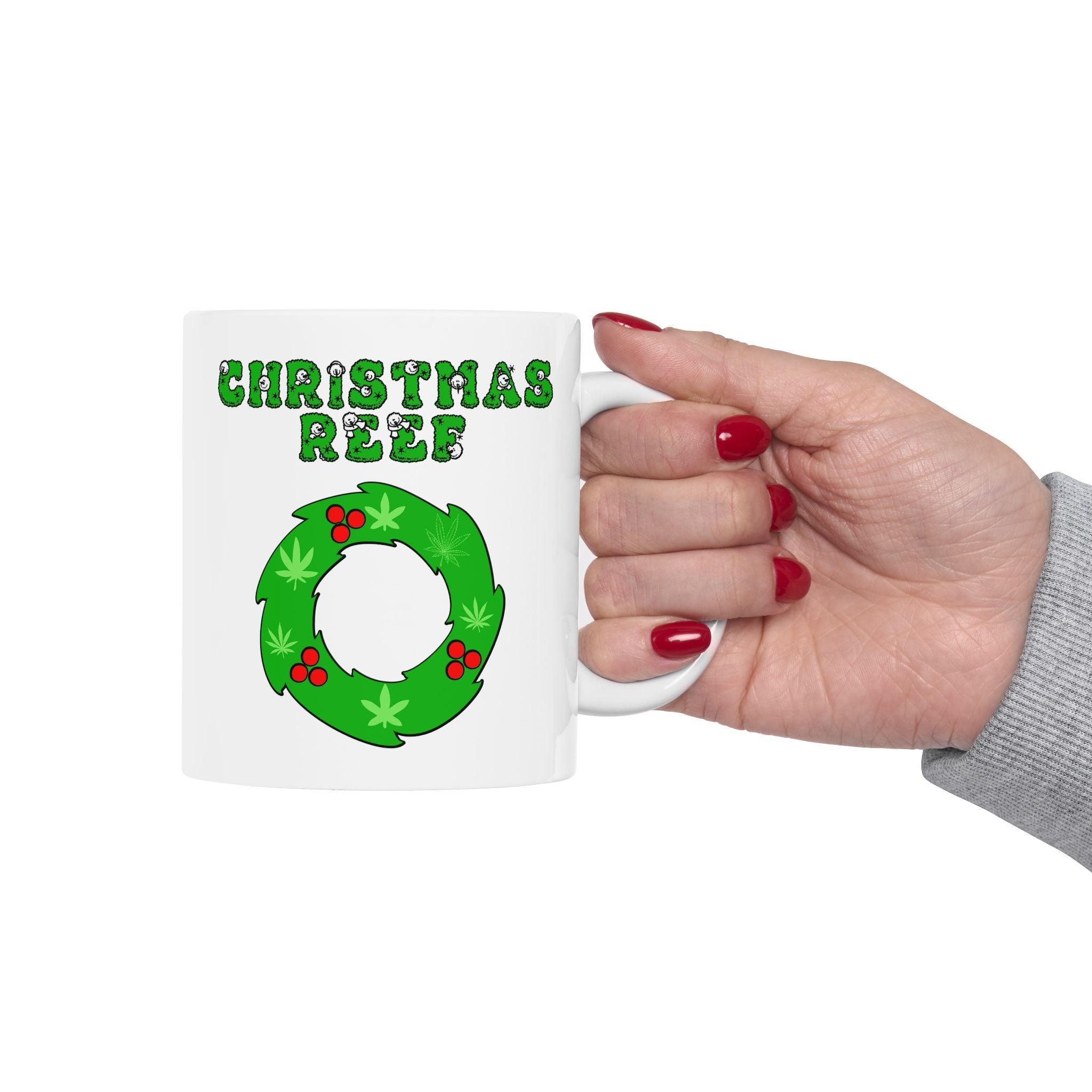 Christmas Reef - Ceramic Coffee Mug 11oz, 15oz - Witty Twisters Fashions