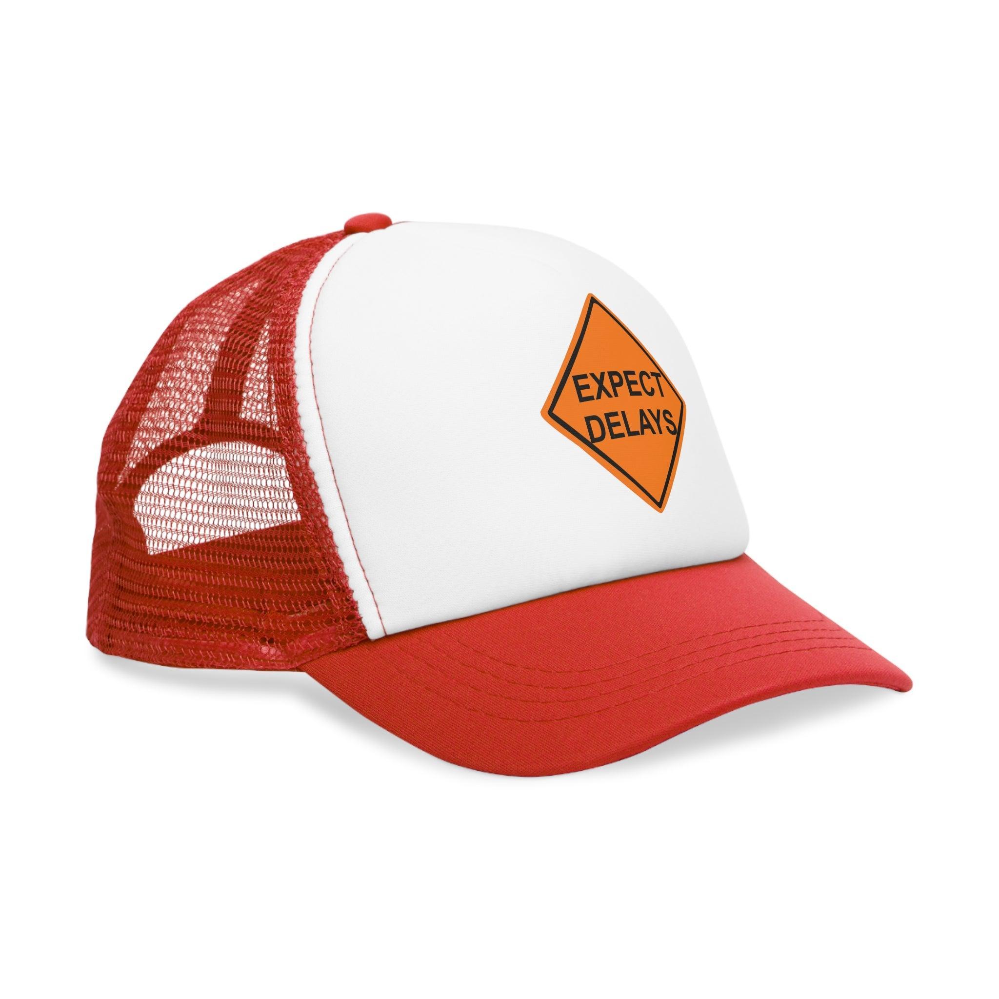 Expect Delays - Mesh Trucker Hat - Witty Twisters Fashions