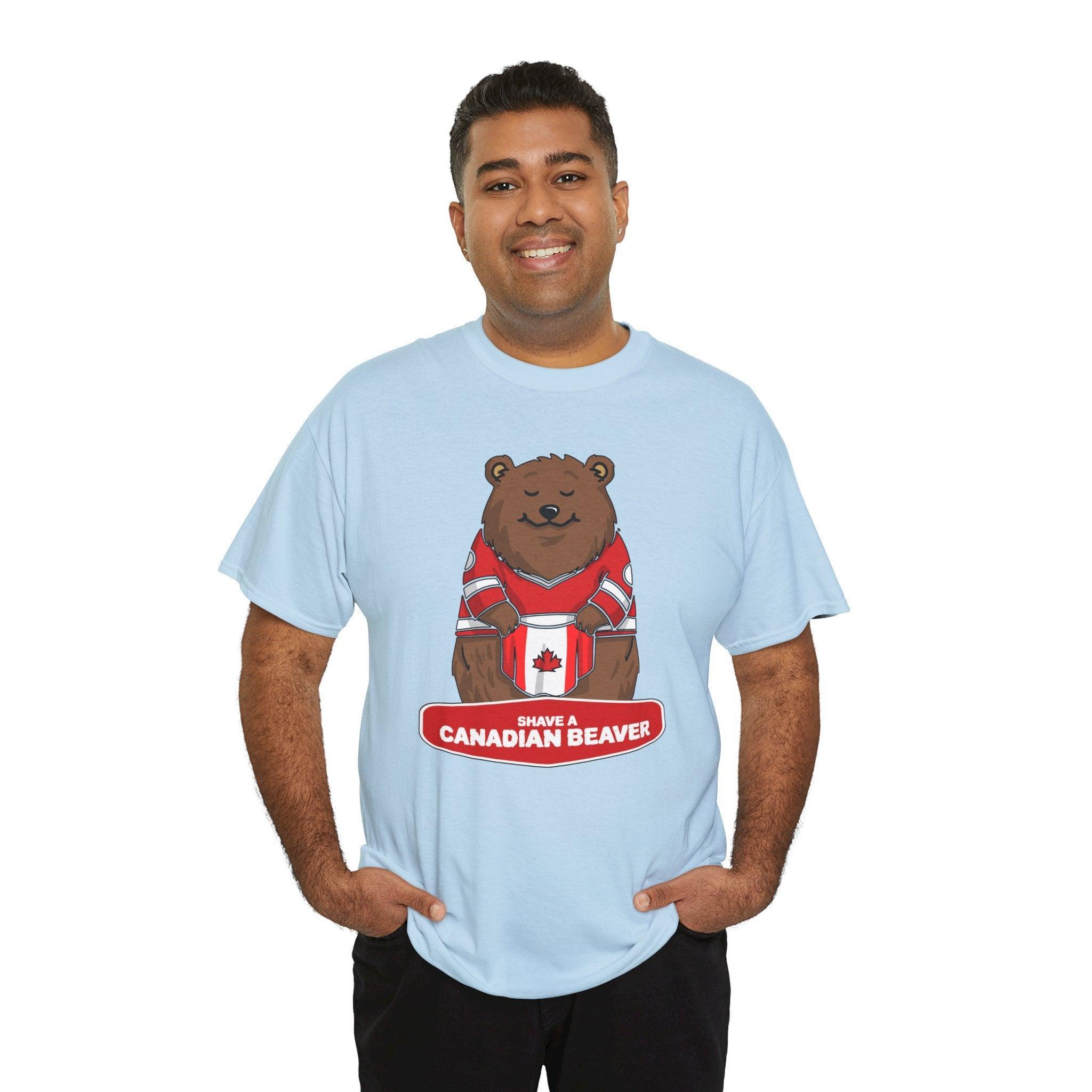 Shave a Canadian Beaver - Animal T-Shirt - Witty Twisters Fashions