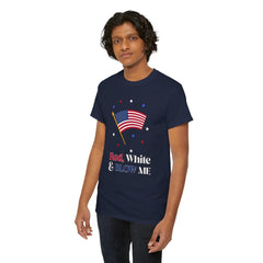 Red, white and blow me - T-Shirt - Witty Twisters Fashions