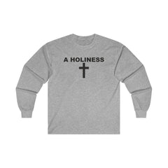 A Holiness - Long-Sleeve Tee - Witty Twisters Fashions
