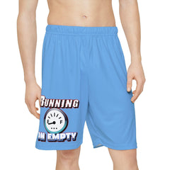 Running On Empty - Men’s Sports Shorts - Witty Twisters Fashions