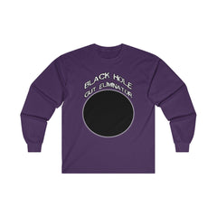Black Hole Gut Eliminator - Long-Sleeve Tee - Witty Twisters Fashions
