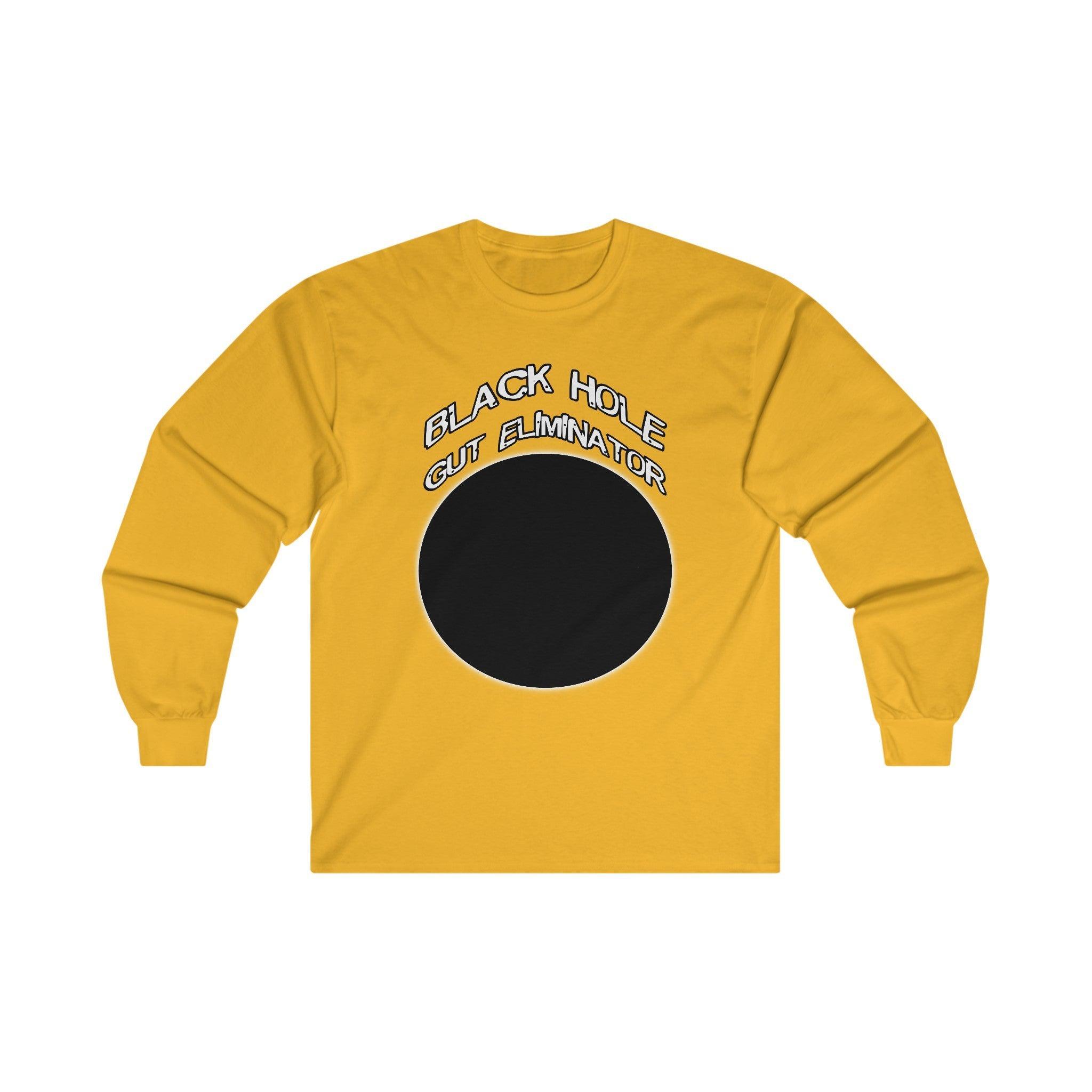 Black Hole Gut Eliminator - Long-Sleeve Tee - Witty Twisters Fashions