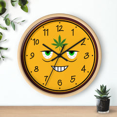 High All The Time - Wall Clock - Witty Twisters Fashions