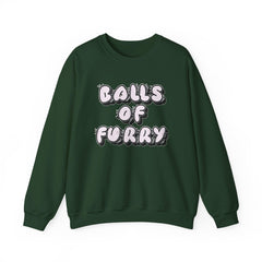 Balls Of Furry - Sweatshirt - Witty Twisters Fashions