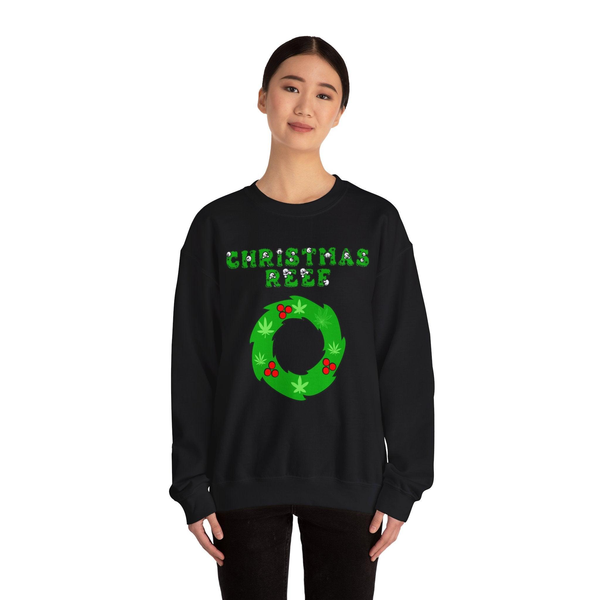 Christmas Reef - Sweatshirt - Witty Twisters Fashions
