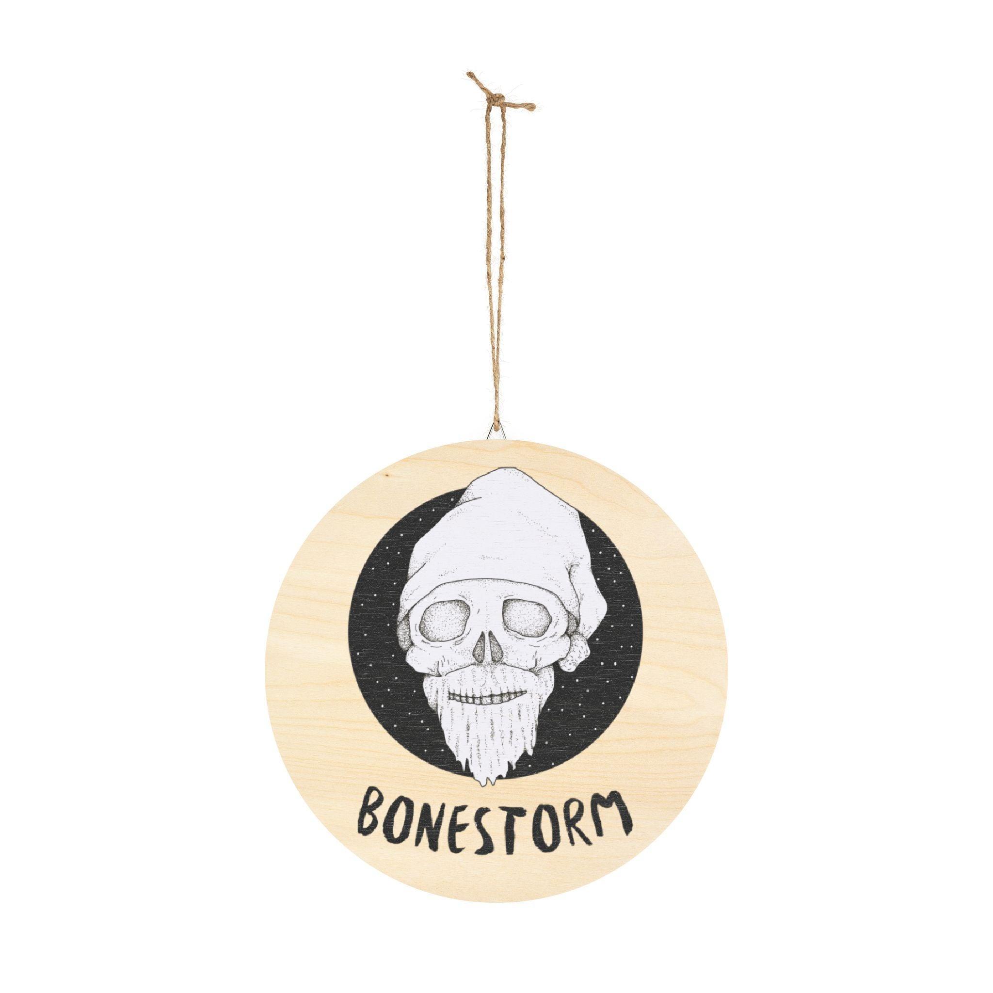 Bonestorm - Wood Signs - Witty Twisters Fashions