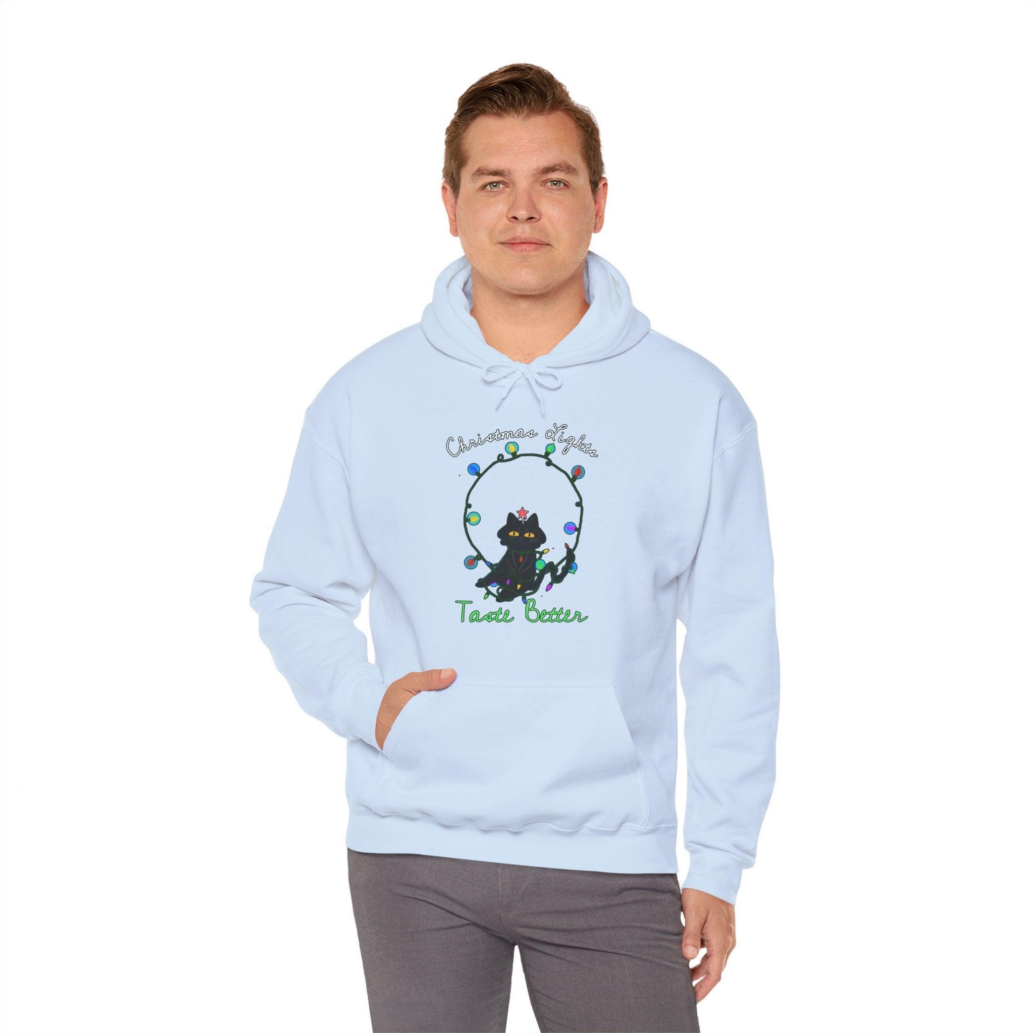 Christmas Lights Taste Better - Hoodie - Witty Twisters Fashions