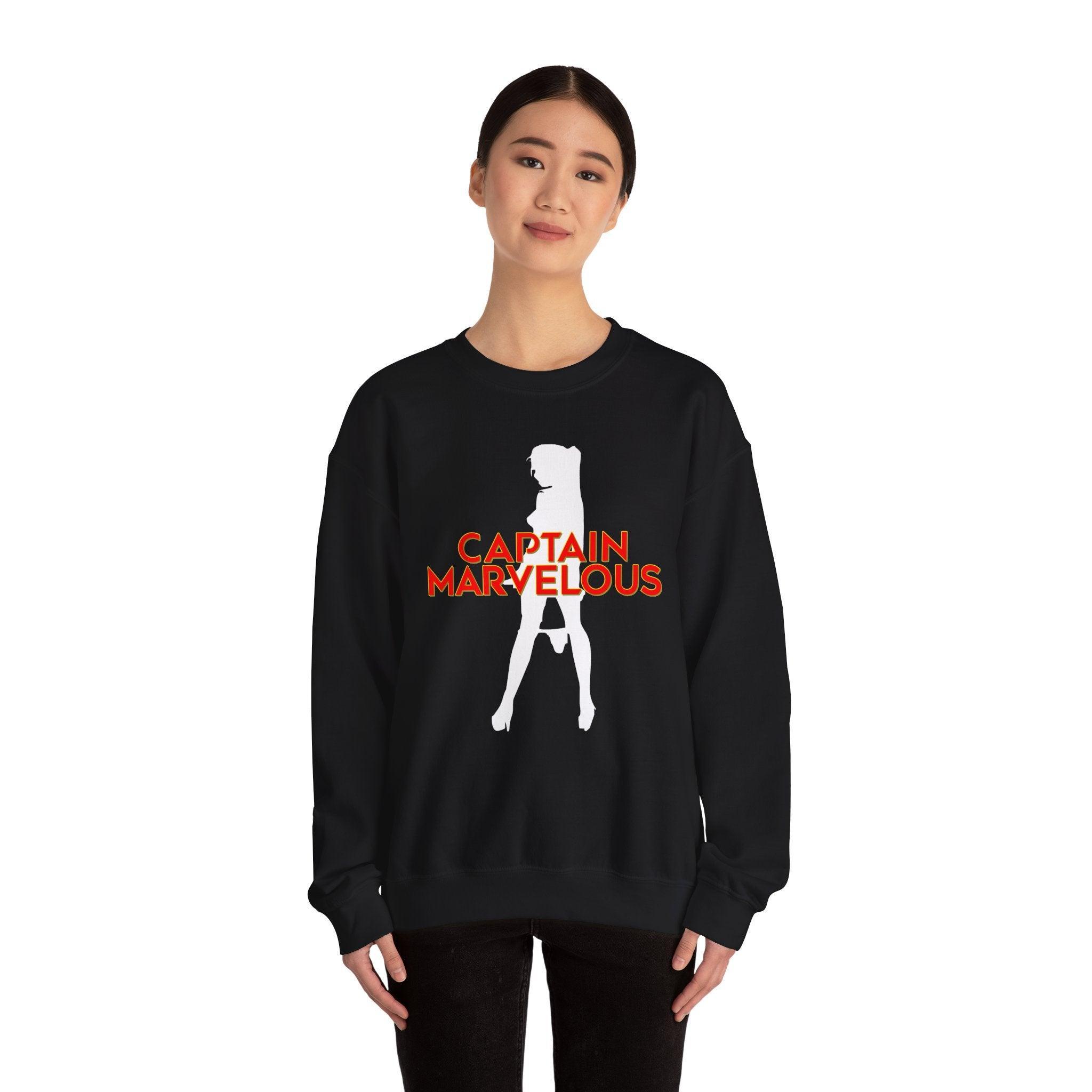 Captain Marvelous - Sweatshirt - Witty Twisters Fashions