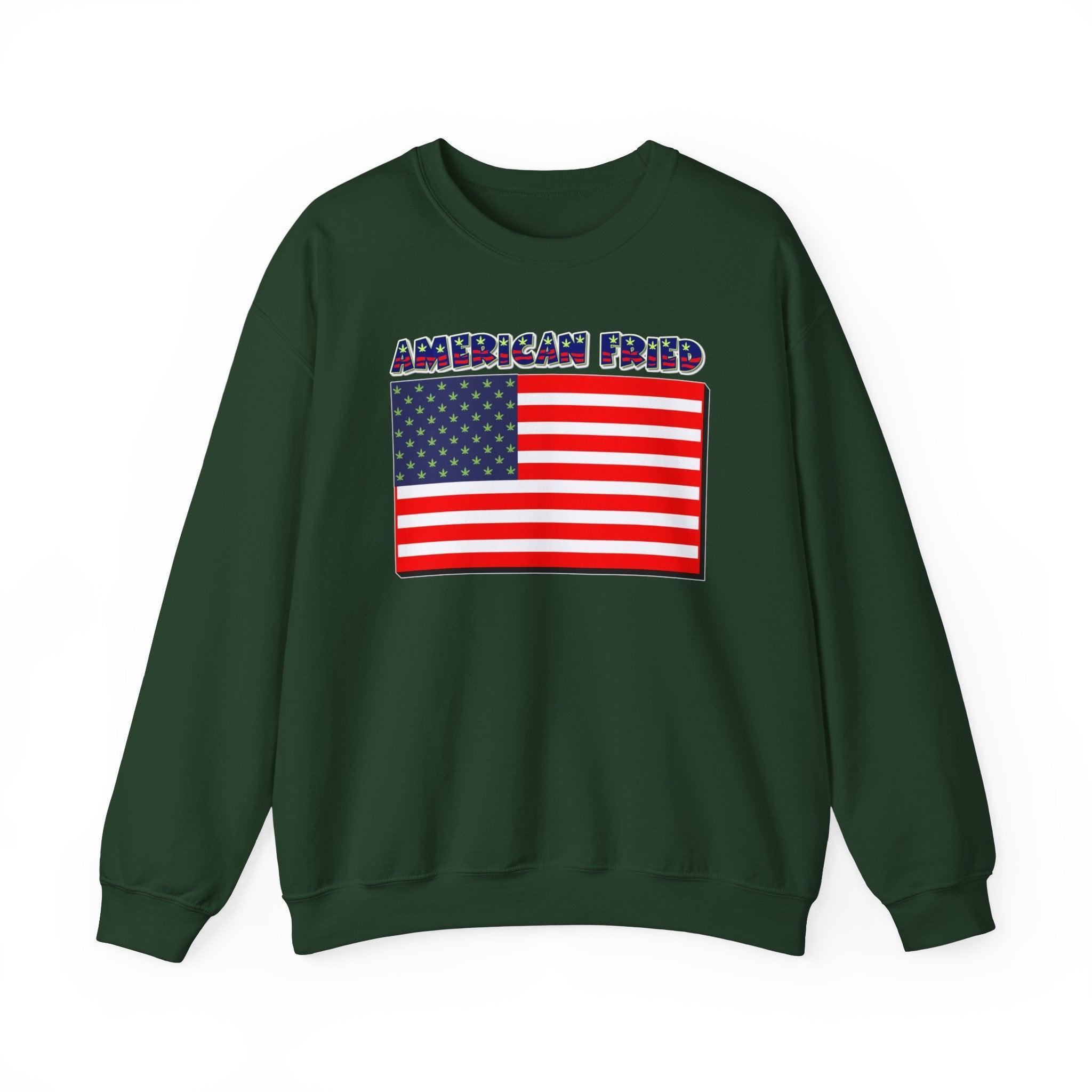 American Fried - Sweatshirt - Witty Twisters Fashions