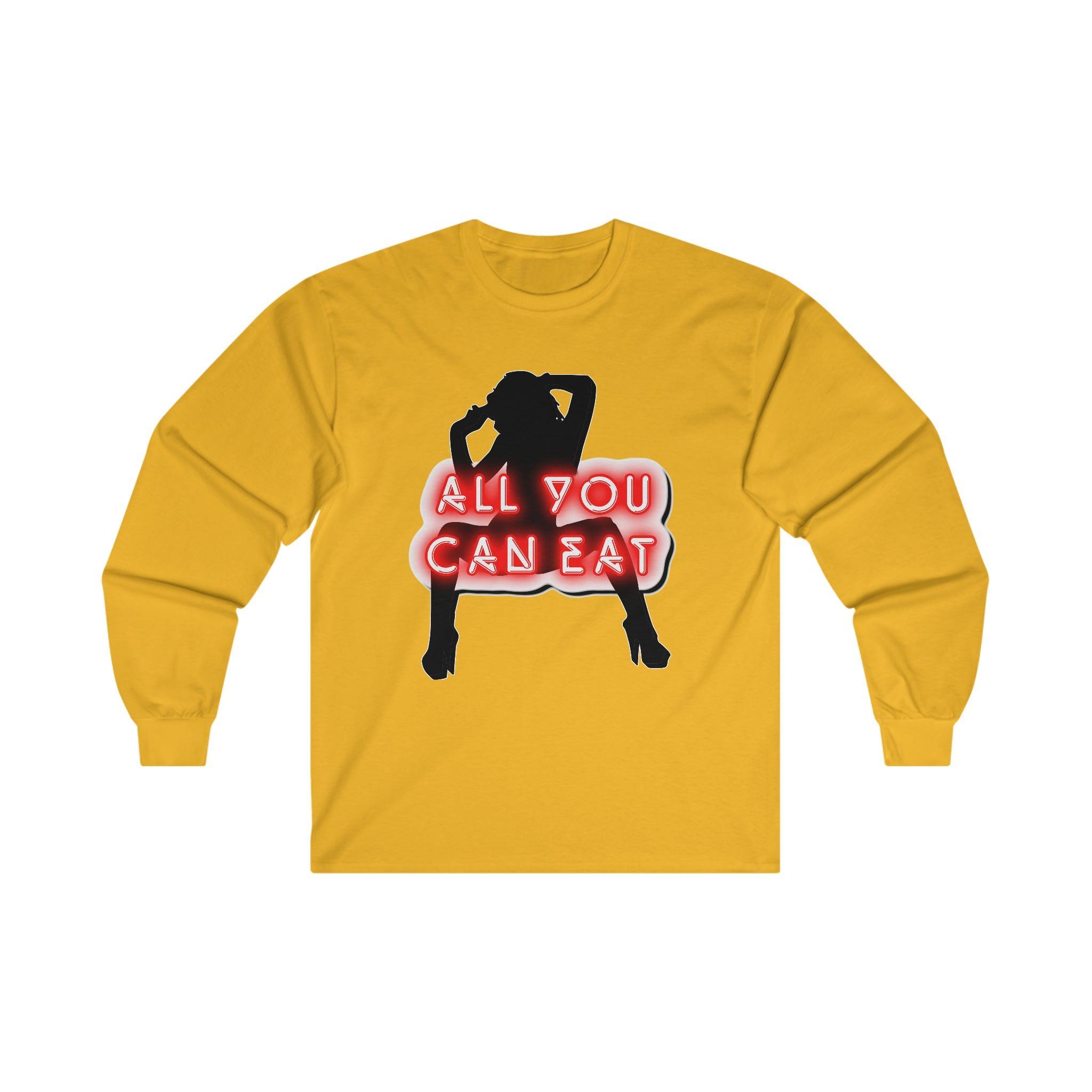 All You Can Eat - Long-Sleeve Tee - Witty Twisters Fashions